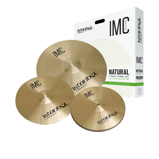 Istanbul Mehmet IMC Natural 3Pcs Cymbal Set Pack