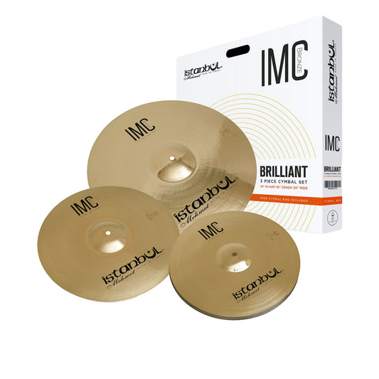 Istanbul Mehmet IMC Brilliant 3Pcs Cymbal Set Pack