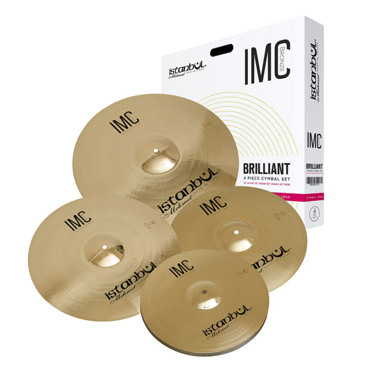 Istanbul Mehmet IMC Brilliant 4Pcs Cymbal Set Pack