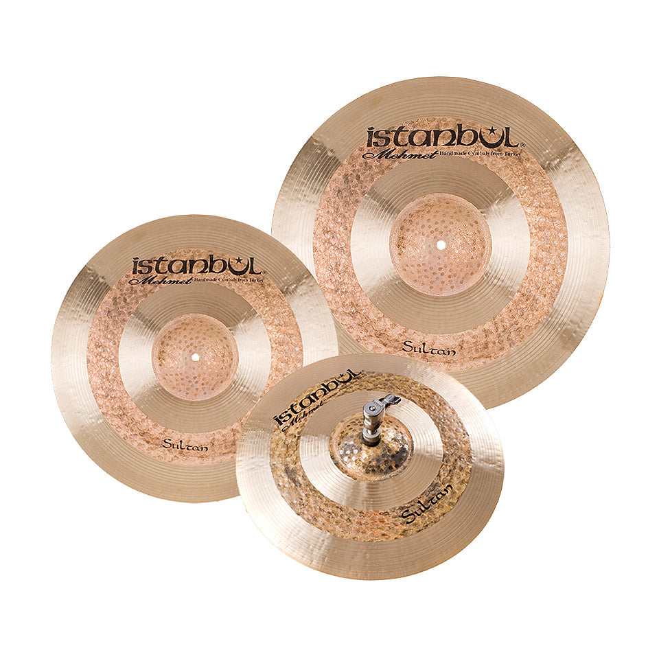 Istanbul Mehmet Sultan 3Pcs Cymbal Set Pack